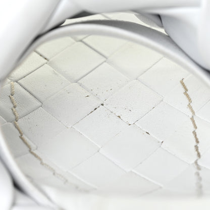 Bottega Veneta Nappa Maxi Intrecciato Lido Mule Sandals 37 Optic White 15 of 15