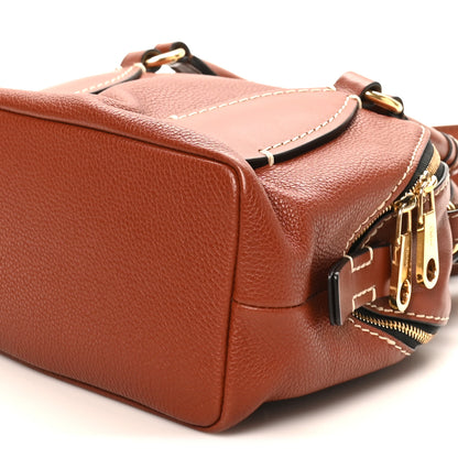 Chloe Calfskin Small Daria Sepia Brown 9 of 9