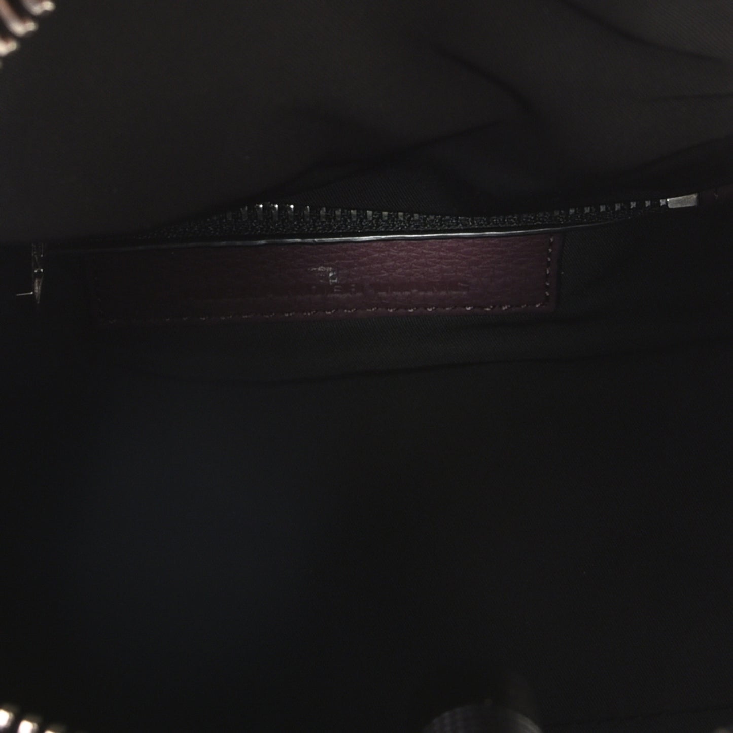 Pebbled Calfskin Mini Rockie Matte Oxblood