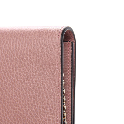 Gucci Dollar Calfskin Medium Betty Chain Wallet Soft Pink 8 of 9