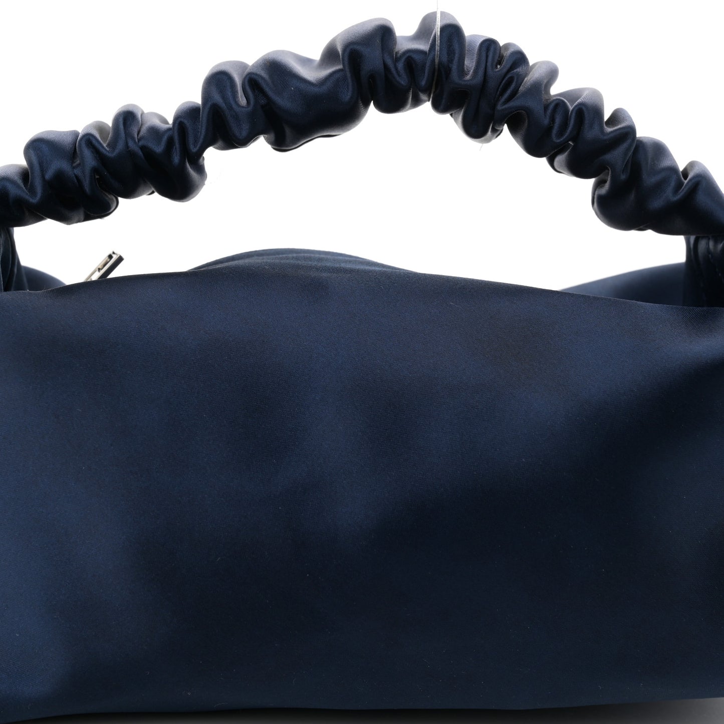 Satin Mini Scrunchie Bag Night Sky