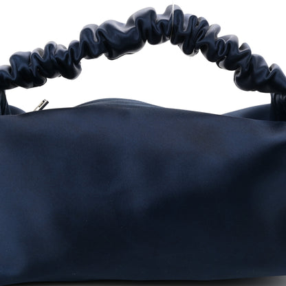 Alexander Wang Satin Mini Scrunchie Bag Night Sky 7 of 10
