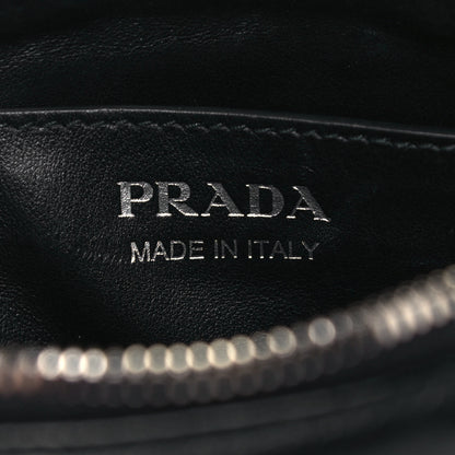 Prada Soft Calfskin Diagramme Camera Bag Black 6 of 10