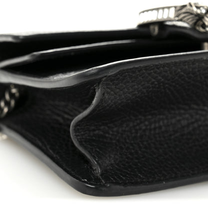 Gucci Dollar Calfskin Crystal Mini Dionysus Top Handle Bag Black Crystal 9 of 11
