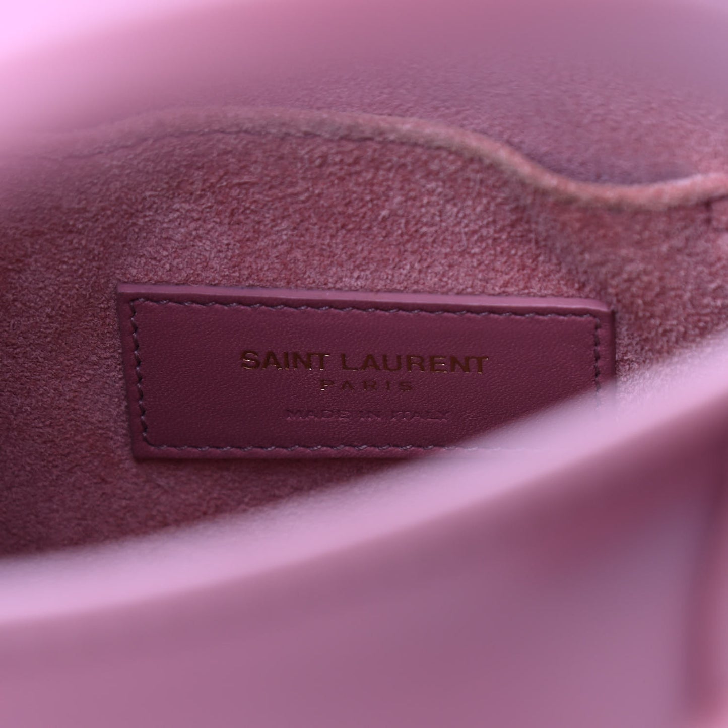 Smooth Calfskin Nano Sac De Jour Rose Dark
