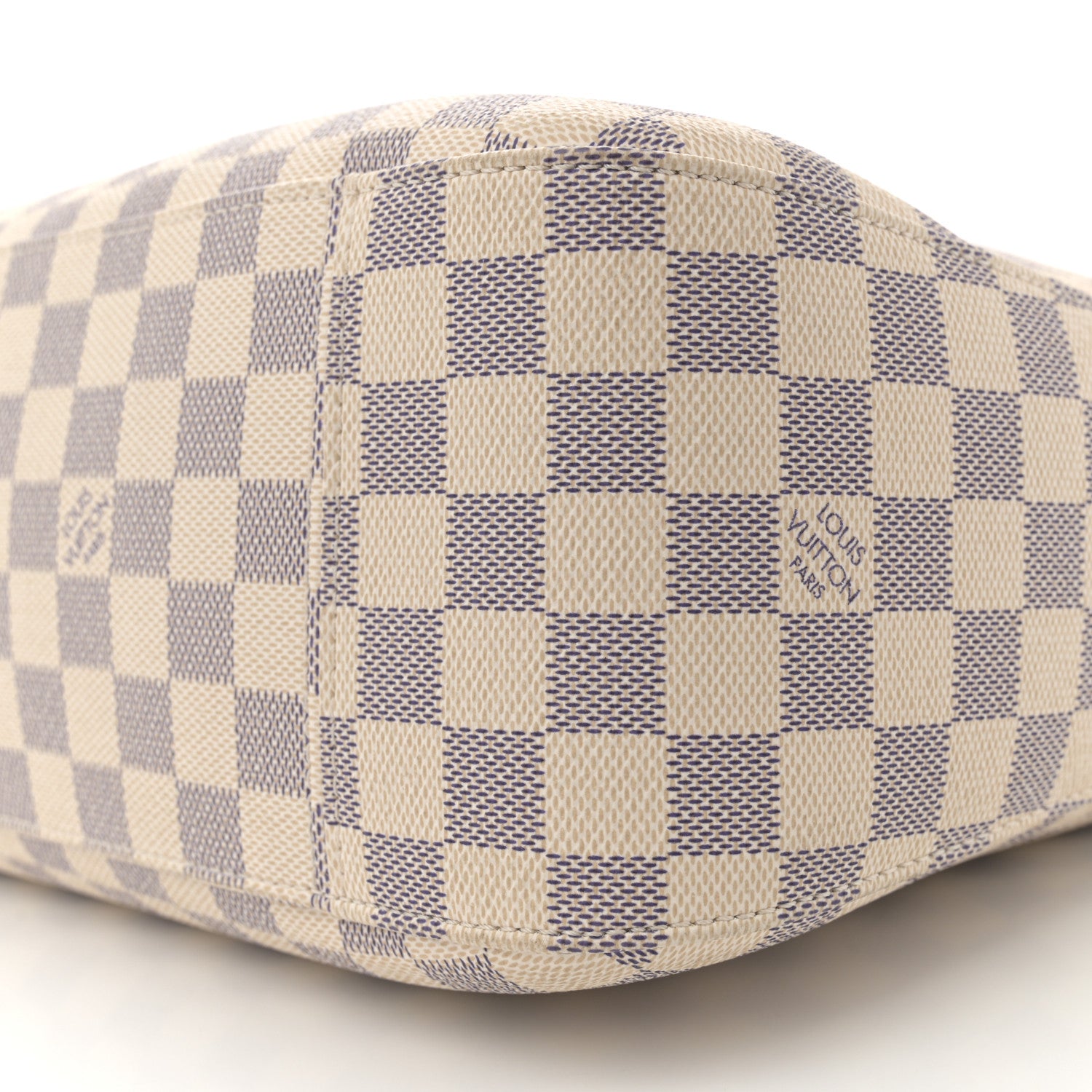 Louis Vuitton Damier Azur Slouchy MM 9 of 10