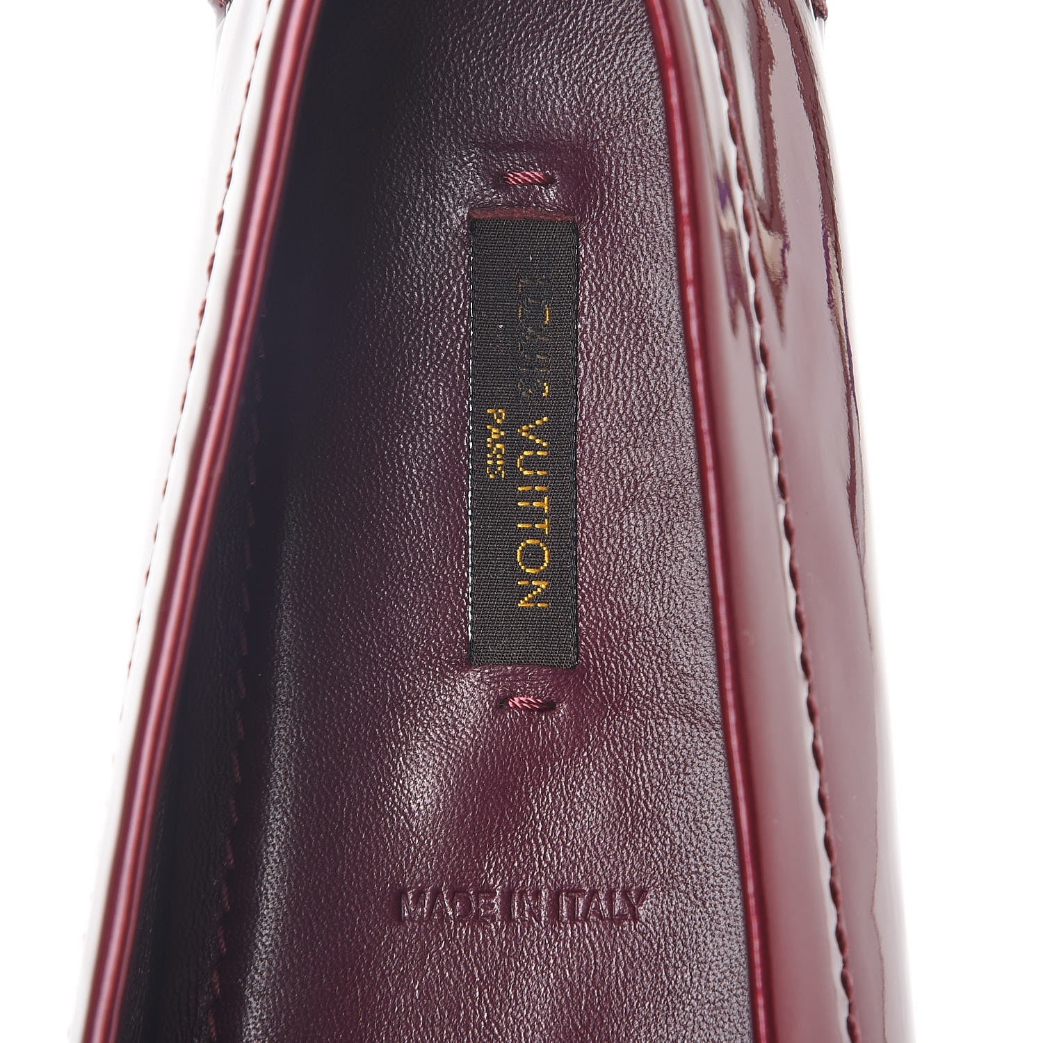Louis Vuitton Patent Calfskin Oxford Loafers 37 Rouge Fauviste 7 of 8