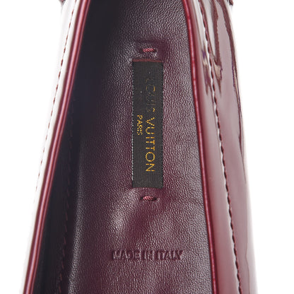 Louis Vuitton Patent Calfskin Oxford Loafers 37 Rouge Fauviste 7 of 8