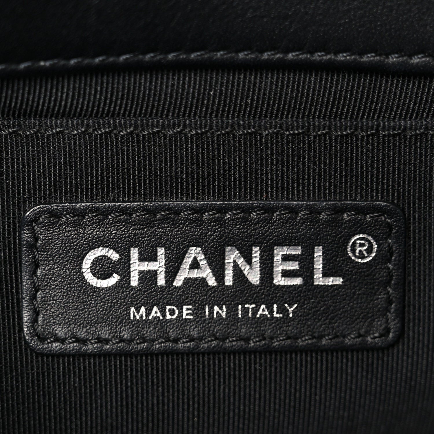 Chanel Lambskin Quilted Medium Boy Flap Black 6 of 10
