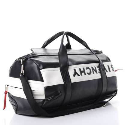Givenchy Calfskin Mc3 Reverse Weekender Bag Black 2 of 10