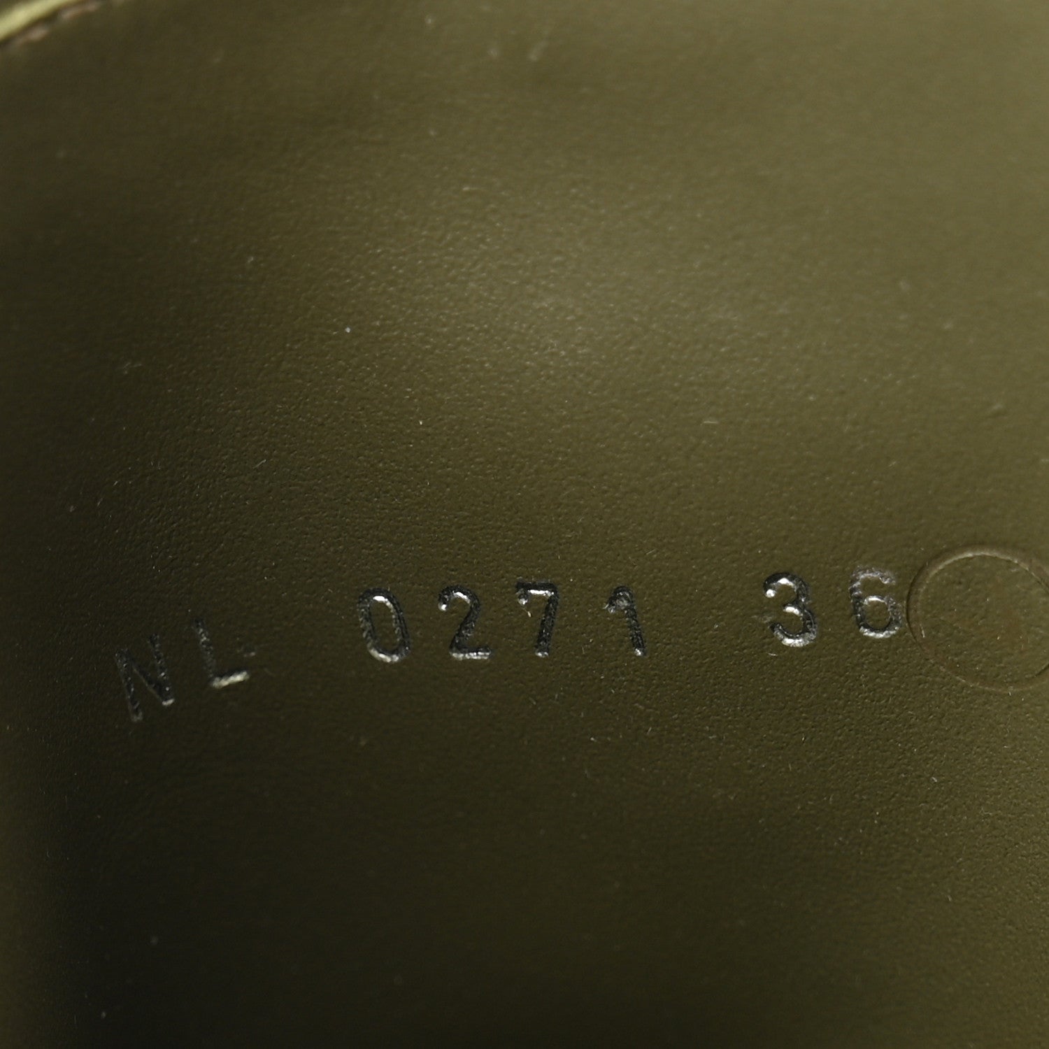 Louis Vuitton Rubber Calfskin Territory Flat Boots 36 Khaki 8 of 11