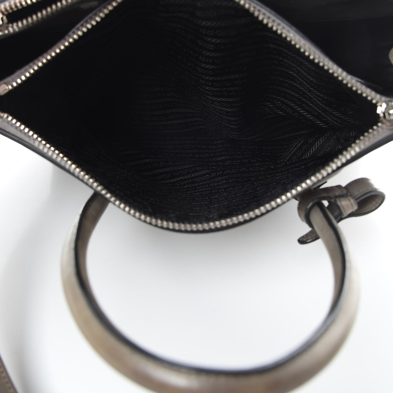 Prada Glace Calf Twin Pocket Tote Marmo 7 of 20