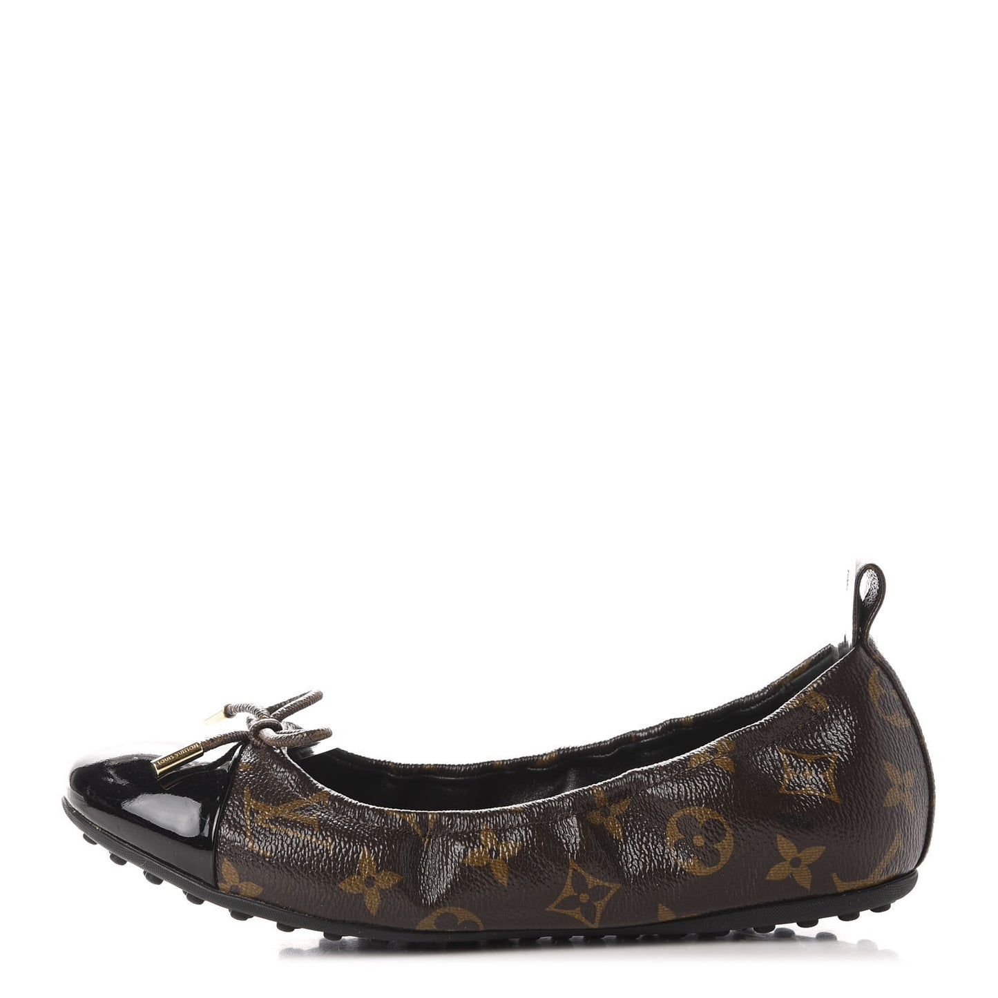 Monogram Flirty Ballerina Flats 39 Black