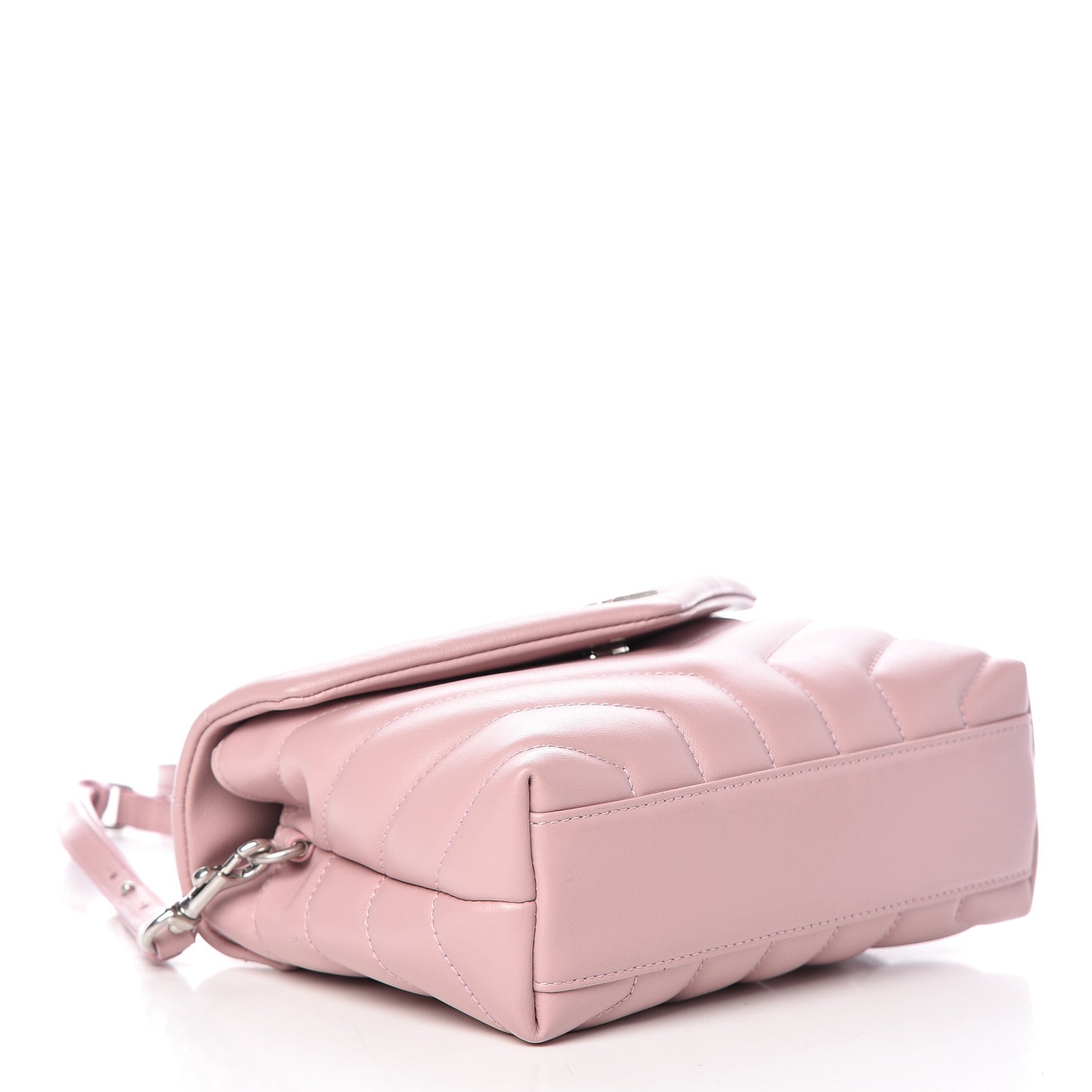 Calfskin Y Quilted Monogram Toy Loulou Crossbody Bag Tender Pink