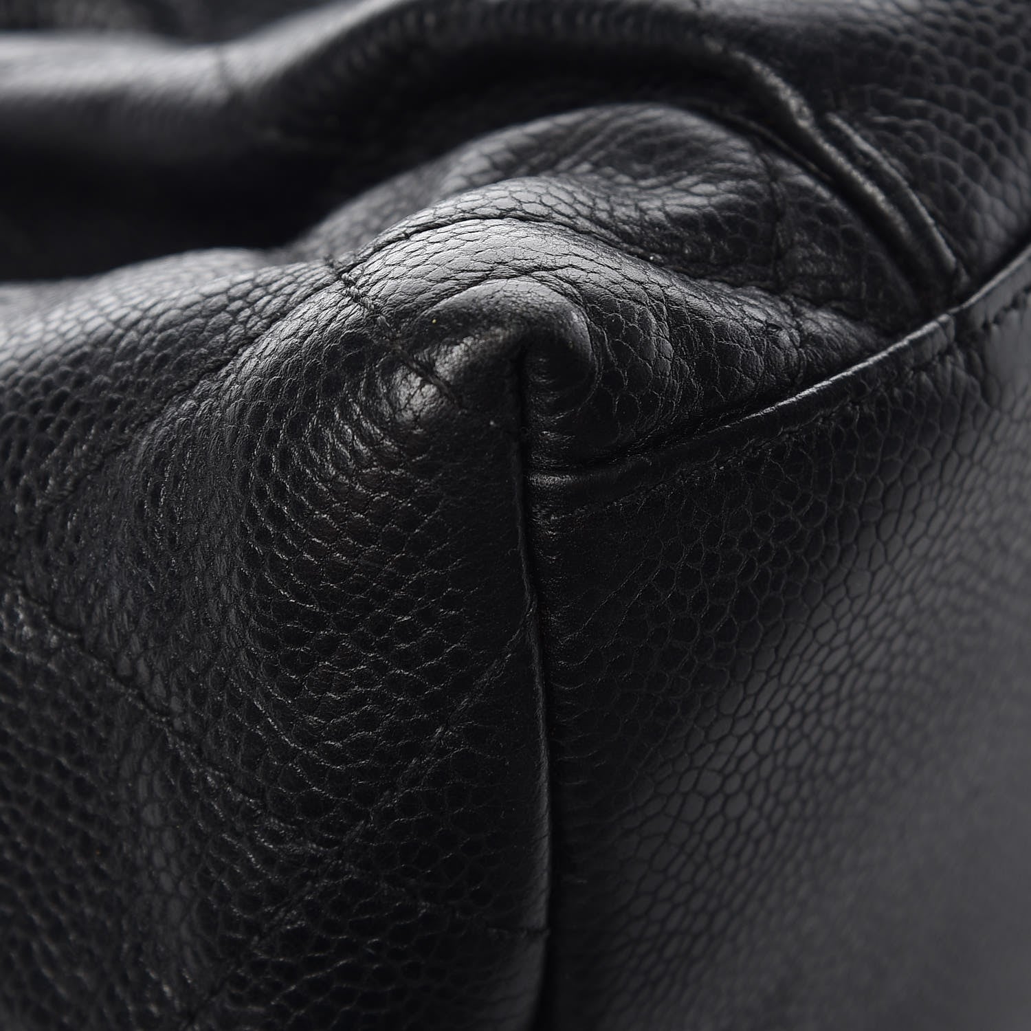 Chanel Caviar Quilted Flap Shoulder Bag Black 10 of 11