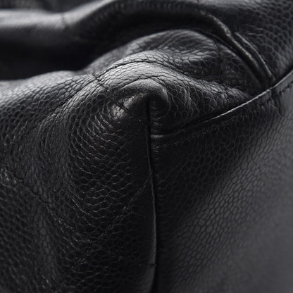 Chanel Caviar Quilted Flap Shoulder Bag Black 10 of 11