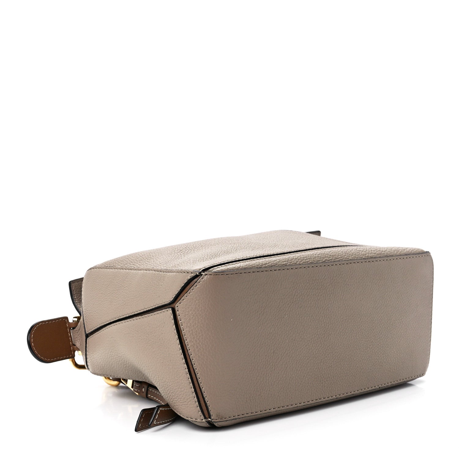 Loewe Grained Calfskin Small Puzzle Bag Sand Mink 4 of 11