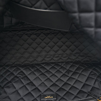 Saint Laurent Calfskin Quilted ES Giant Travel Bag Black 5 of 10