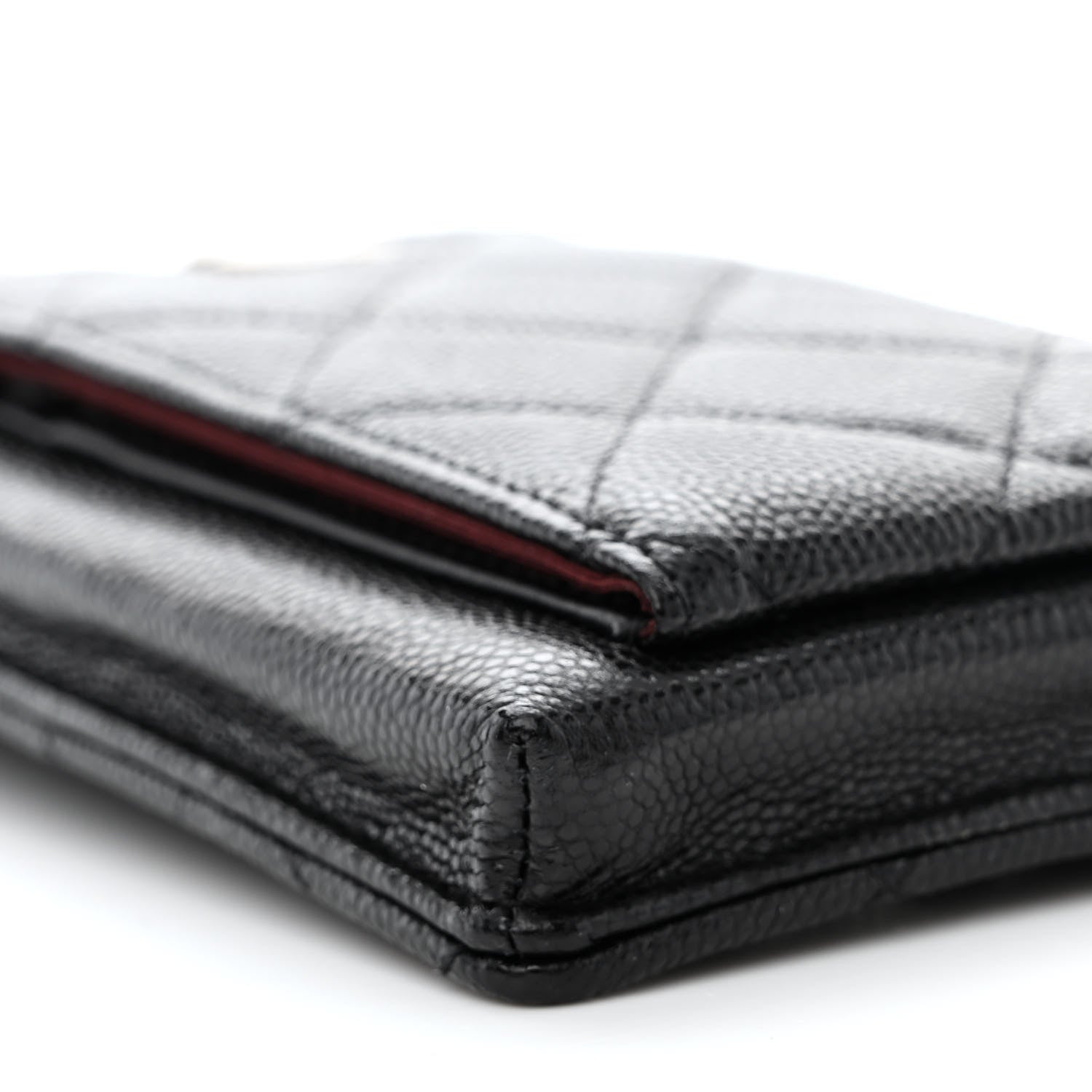 Chanel Caviar Quilted Zip Phone Case Black 11 of 13