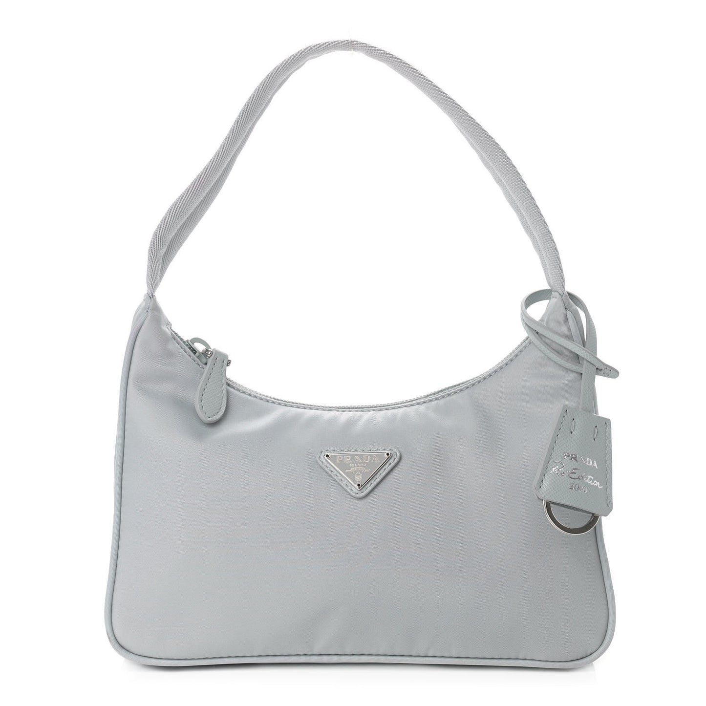Tessuto Nylon Mini Re-Edition 2000 Bag Cornflower Blue