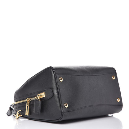 Prada Saffiano Lux Bowler Black 5 of 8