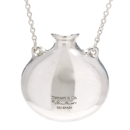 Tiffany Sterling Silver Elsa Peretti Bottle Pendant Necklace 4 of 8