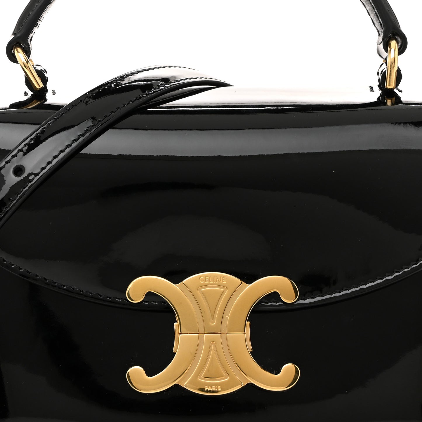 Patent Calfskin Teen Nino Black