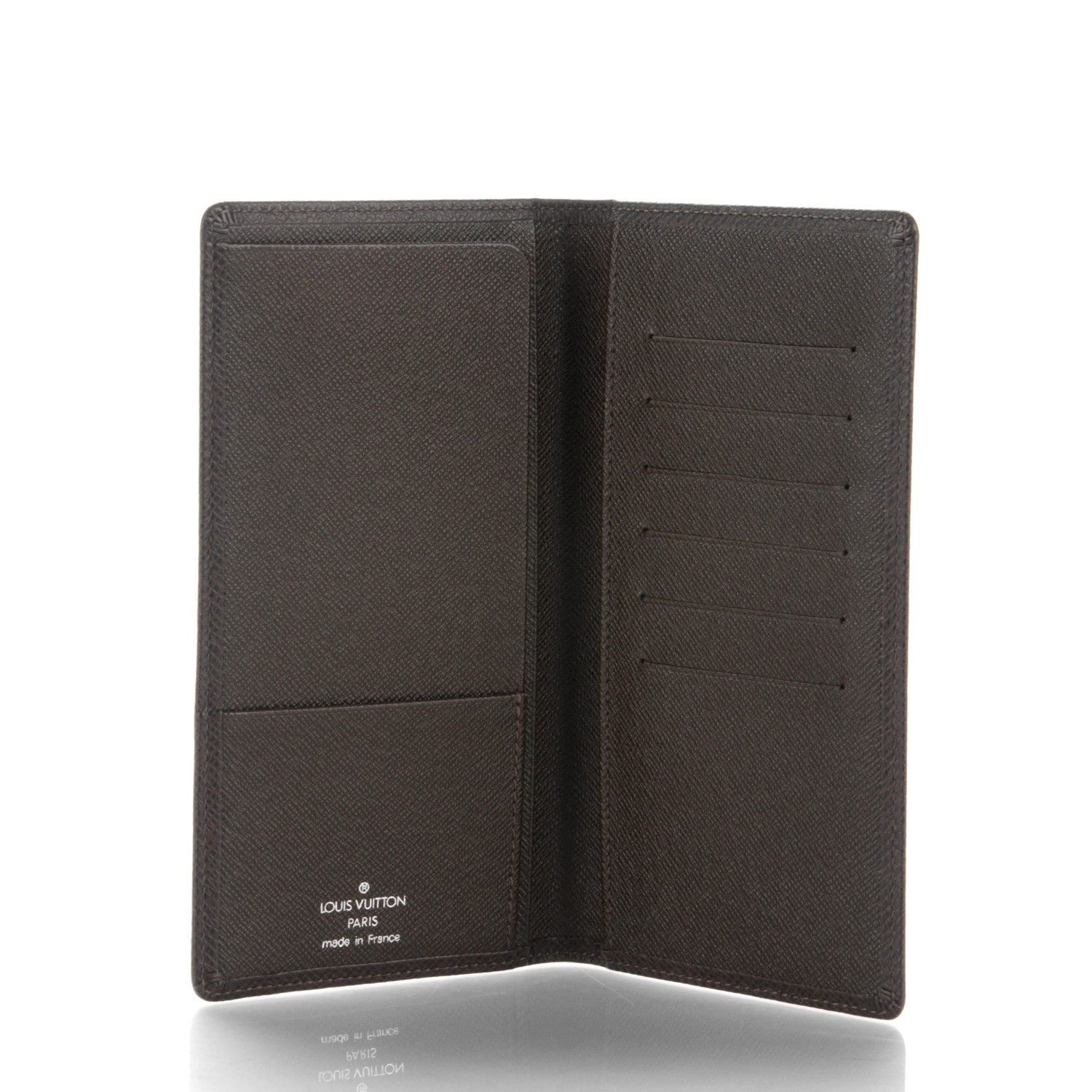 Louis Vuitton Taiga Porte Valeurs Organizer Wallet Grizzli 5 of 7