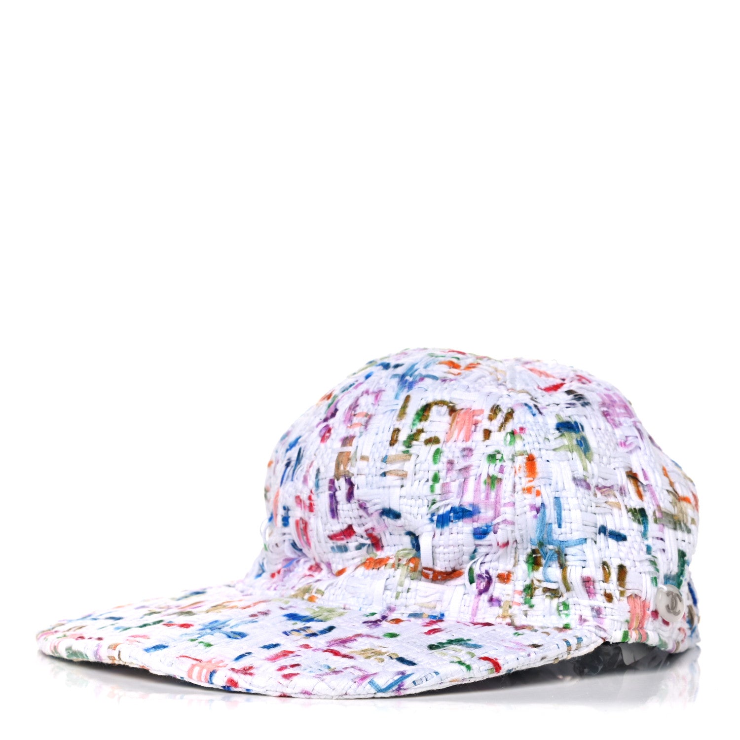 Chanel Tweed Cap Hat Multicolor 1 of 3