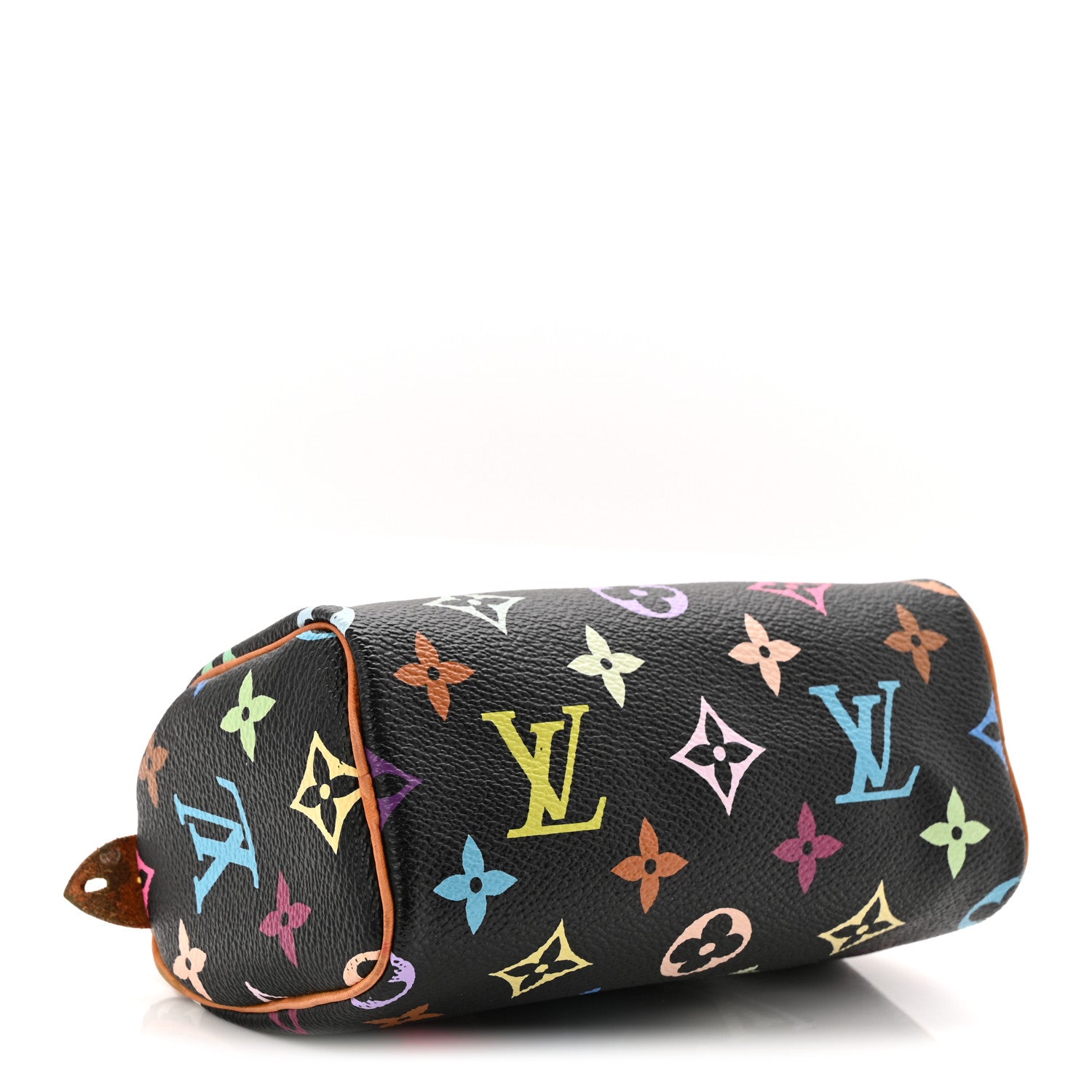 Louis Vuitton Monogram Multicolor Mini Sac HL Speedy Black 4 of 10