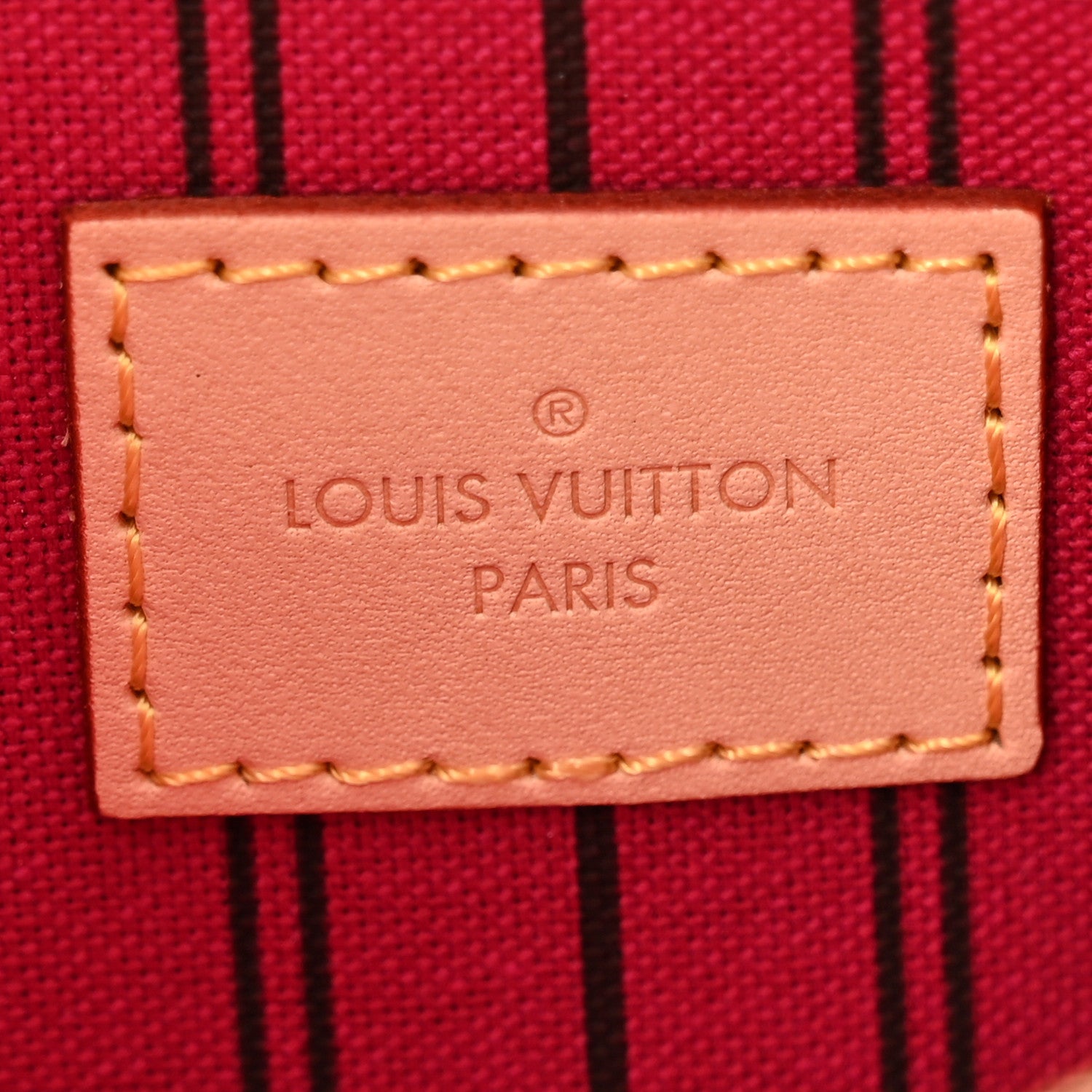 Louis Vuitton Monogram Neverfull MM GM Pochette Pivoine 6 of 8