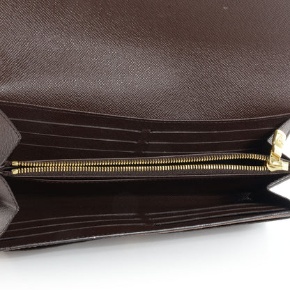 Louis Vuitton Damier Ebene Sarah Wallet 5 of 7