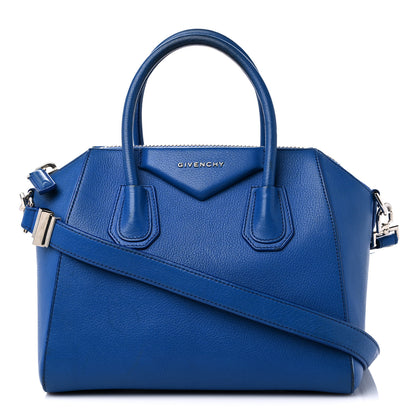 Givenchy Sugar Goatskin Small Antigona Indigo Blue 1 of 18