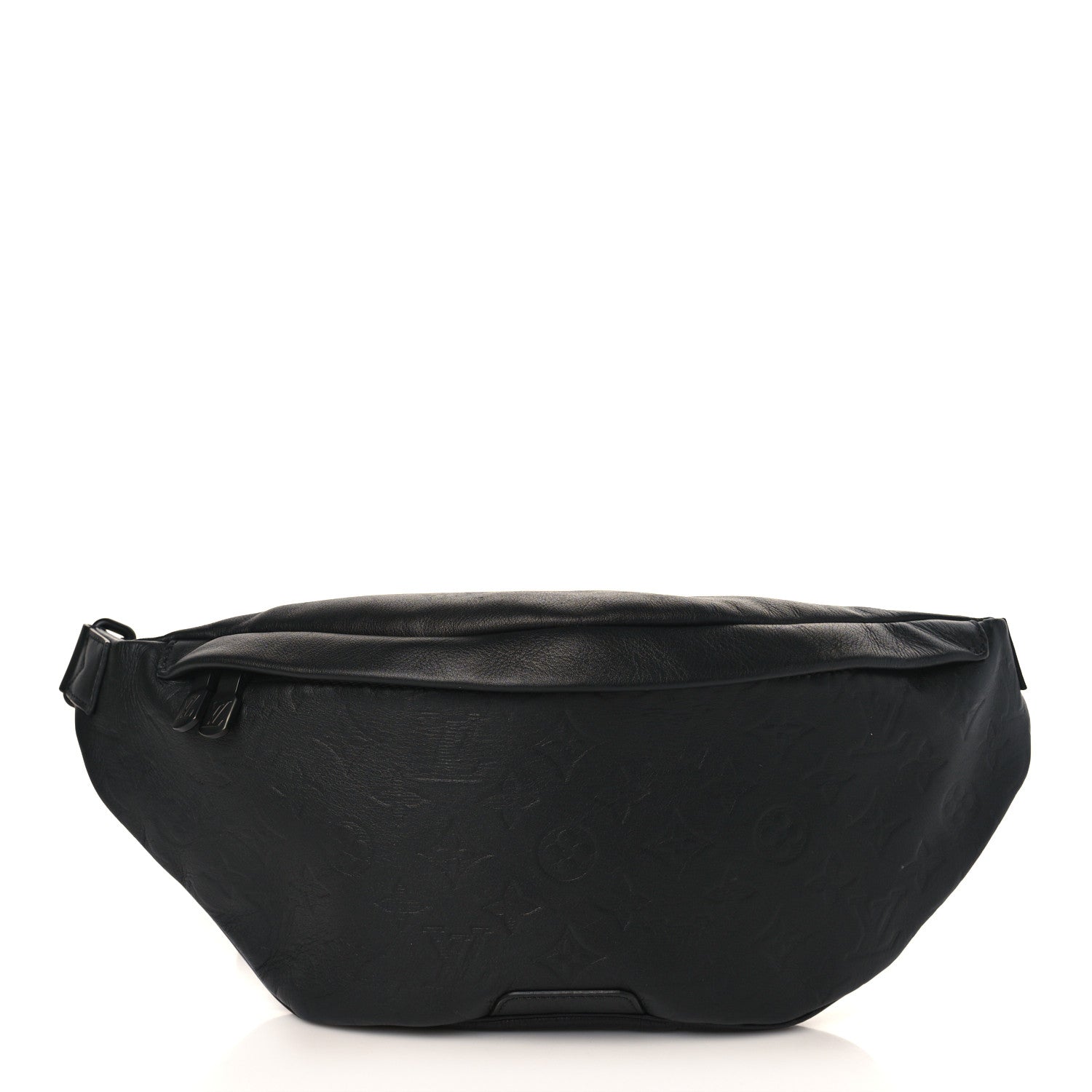 Louis Vuitton Calfskin Monogram Shadow Discovery Bumbag Black 1 of 8