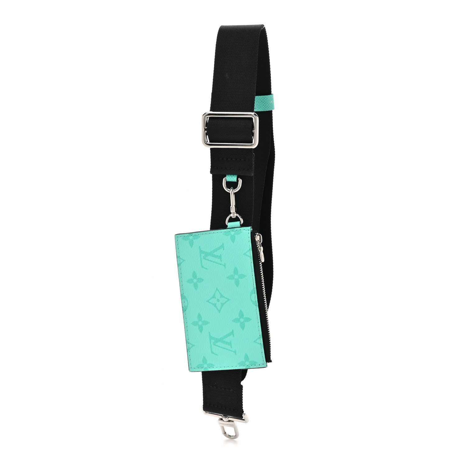 Louis Vuitton Taiga Monogram Gaston Strap And Key Pouch Miami Green 1 of 4