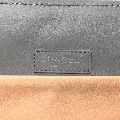 Chanel Calfskin Stitched Large Shopping Tote Beige 6 of 16