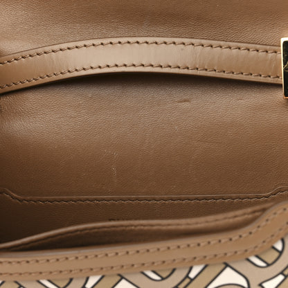 Burberry Calfskin Monogram Mini TB Bag Brown 12 of 14