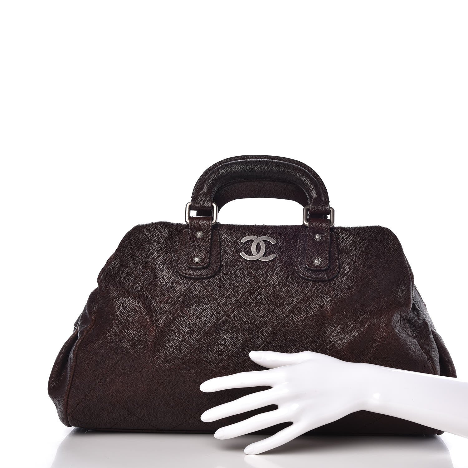Chanel Caviar Large Outdoor Ligne Doctor Bag Brown 2 of 18