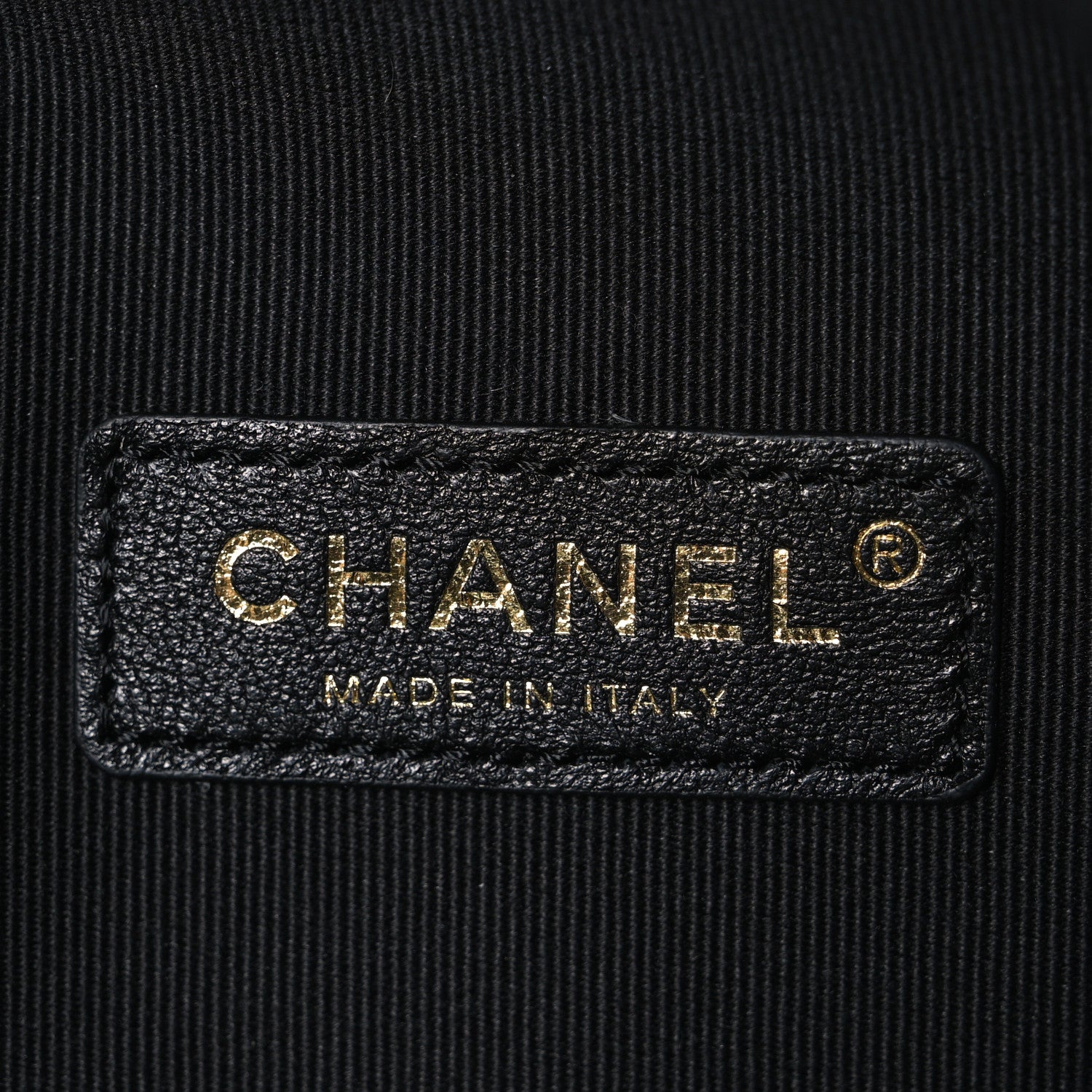 Chanel Shiny Crumpled Lambskin Quilted Medium Preppy Pocket Camera Case Black 6 of 10