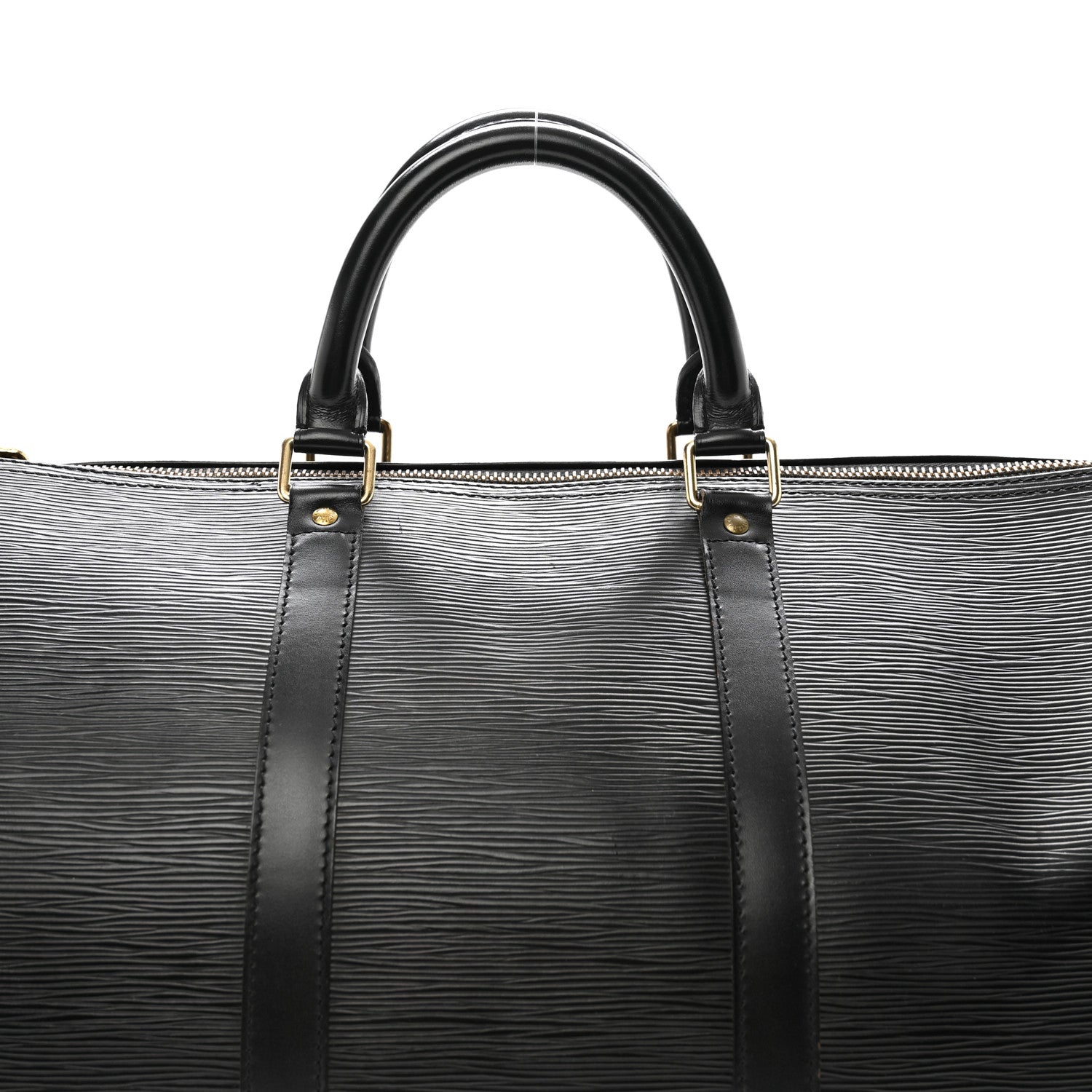 Louis Vuitton Epi Keepall 50 Black 7 of 17