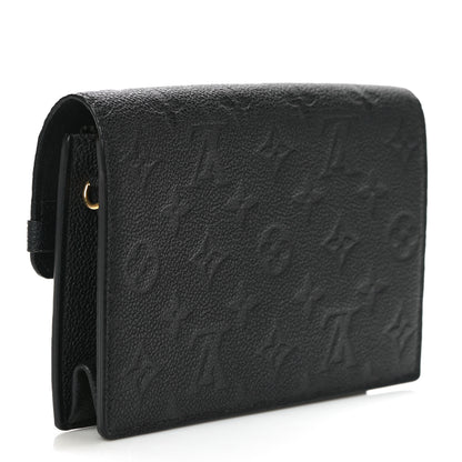 Louis Vuitton Empreinte Vavin Chain Wallet Black 3 of 11