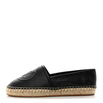 Louis Vuitton Starboard Espadrille Flats 35 Black 1 of 9