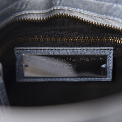 Balenciaga Agneau Classic Hardware City Bleu Glacier 13 of 15