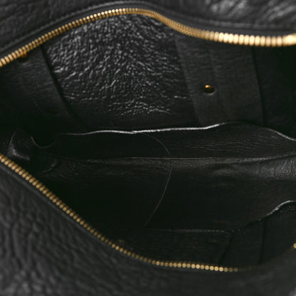 Jimmy Choo Grained Calfskin Studded Lockett Shopper Tote Black 5 of 9