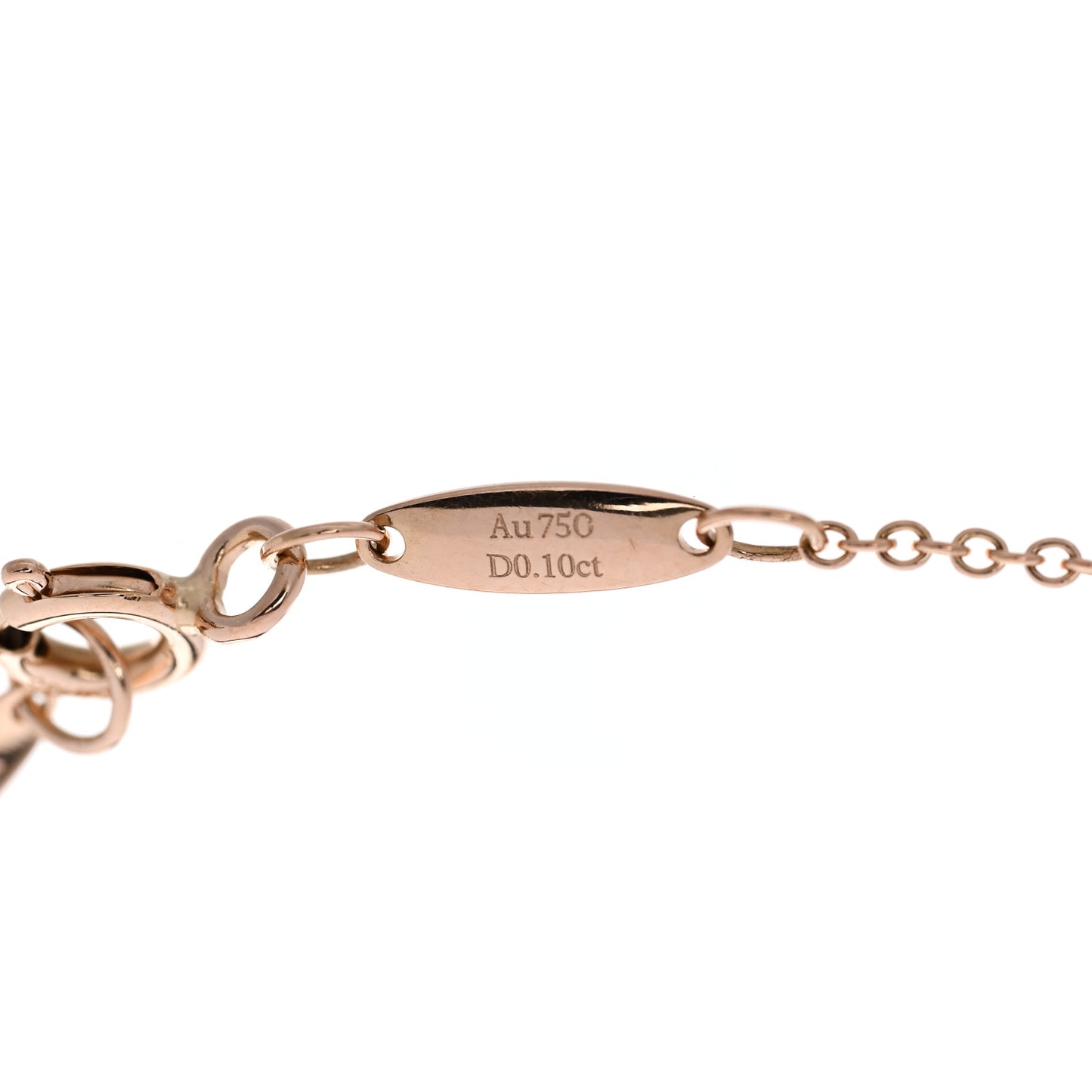 18K Yellow Gold Diamond .10ct Elsa Peretti Diamonds by the Yard Bracelet