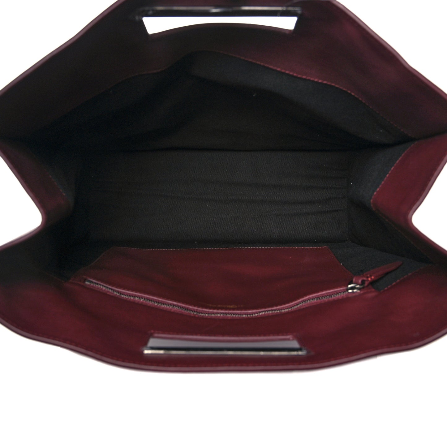 Calfskin Totes Amaze Tote Bordeaux