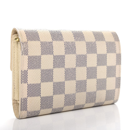 Louis Vuitton Damier Azur Alexandra Wallet 3 of 9