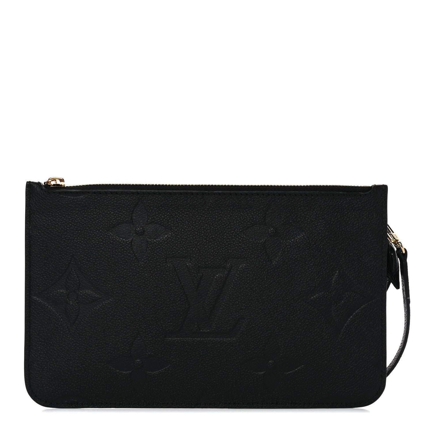 Louis Vuitton Empreinte Monogram Giant Neverfull MM Pochette Black 1 of 10