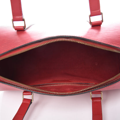 Louis Vuitton Epi Soufflot Castillan Red 8 of 15