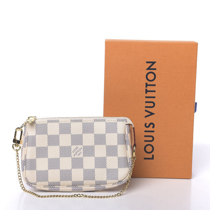 Louis Vuitton Damier Azur Mini Pochette Accessories 8 of 8